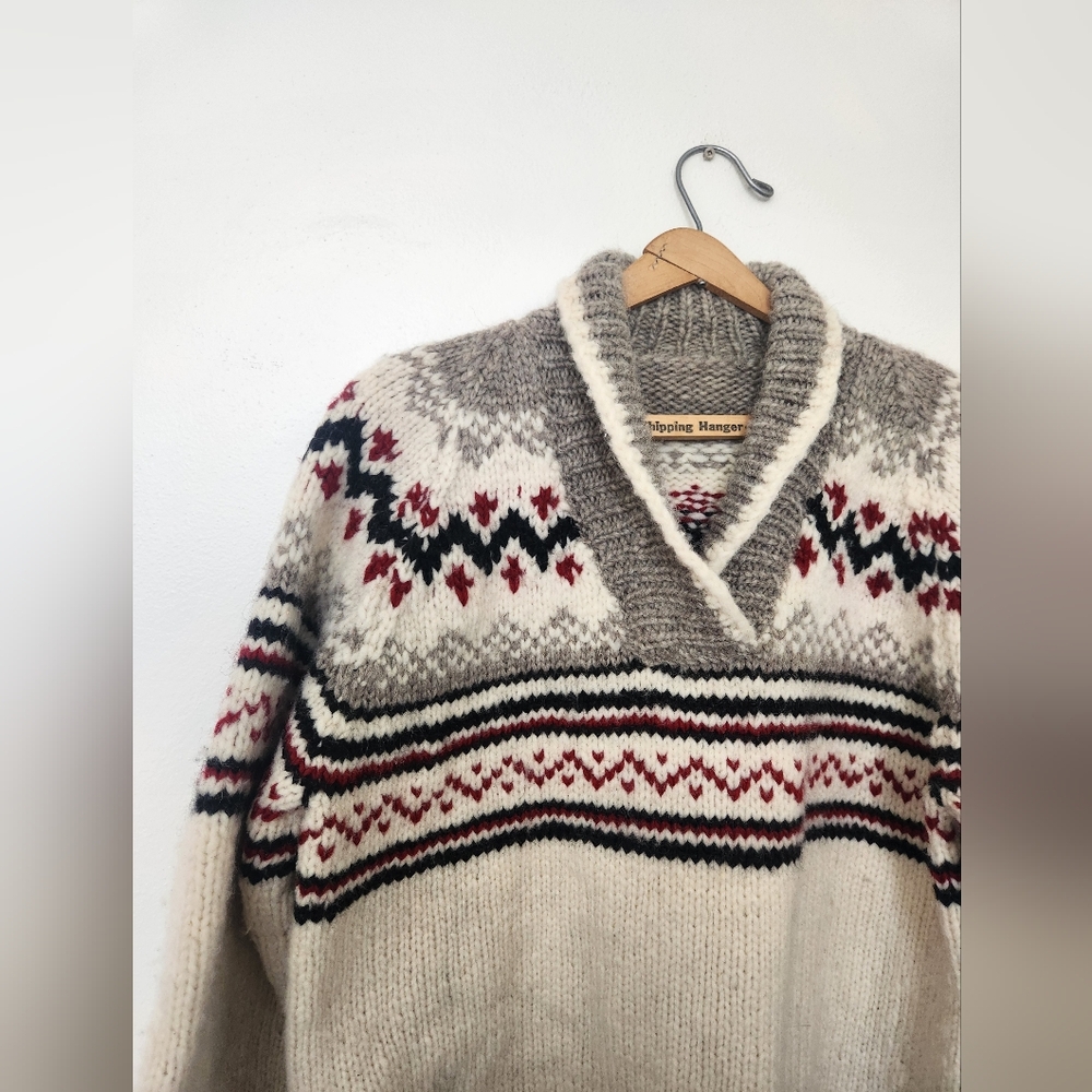 Vintage Wool Sweater - Picture 4 of 9
